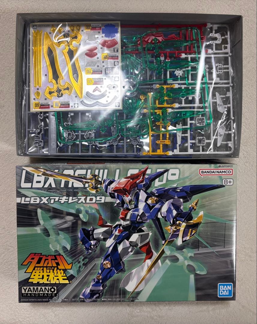 は*わ様 LBXオーディーンMK-2 & アキレスD9 セット - メルカリ