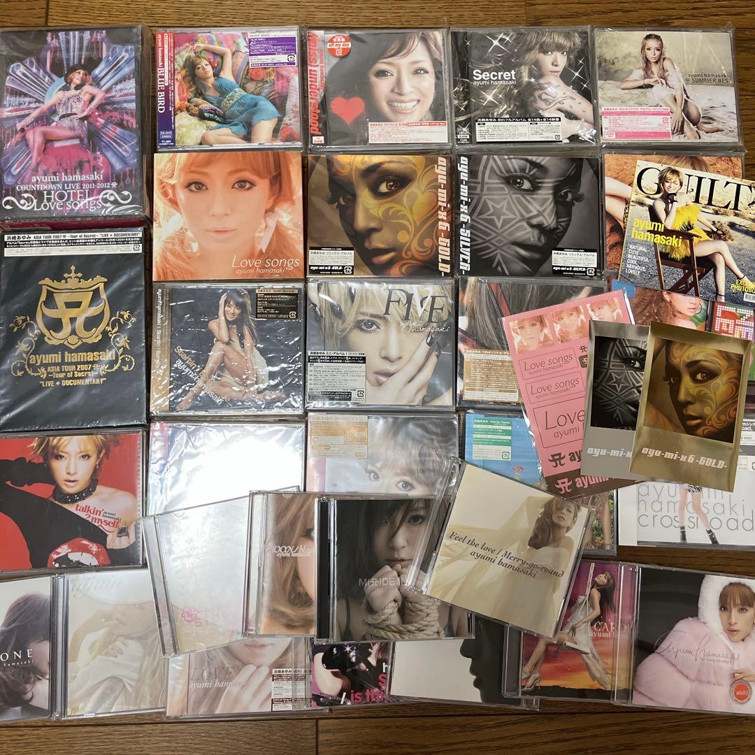 新品あり】浜崎あゆみ CD DVD まとめ売り 初回限定盤 アルバム 写真集