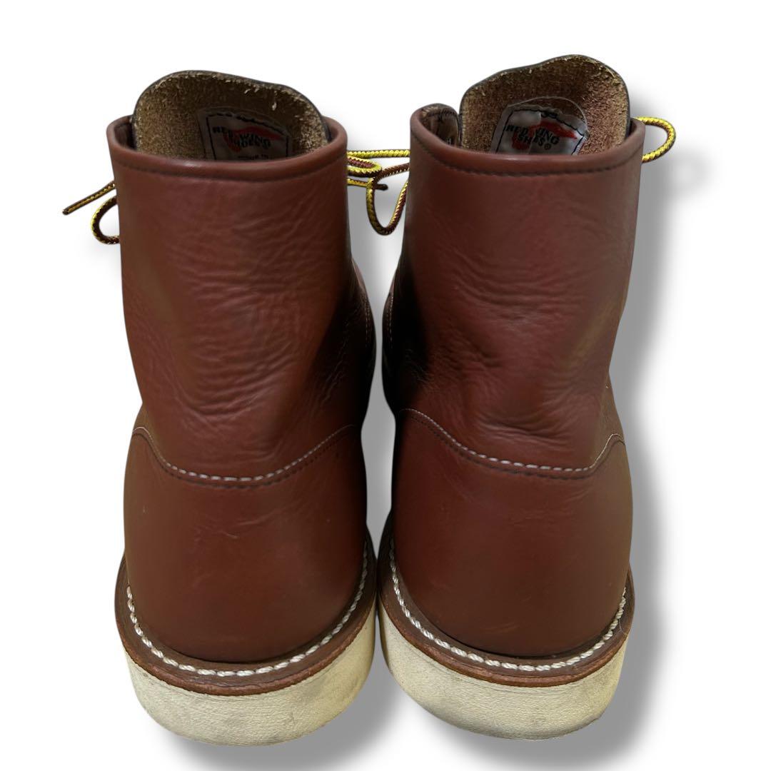 【美品】26.5cm RED WING 9105 ワークブーツ プレーントゥ