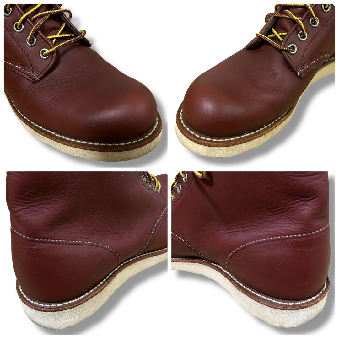 【美品】26.5cm RED WING 9105 ワークブーツ プレーントゥ