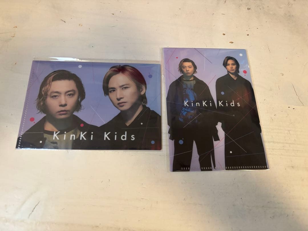 DOMOTO KinKi Kids 堂本剛 堂本光一 クリアファイル 2枚セット - メルカリ