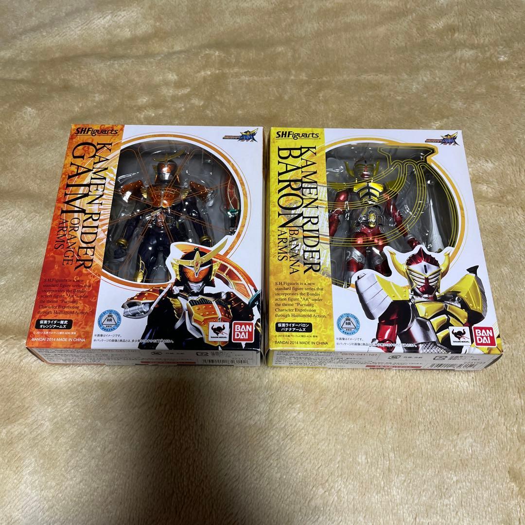 仮面ライダー鎧武①ガイムフィギュアーツ 7体セットS.H.Figuarts極美