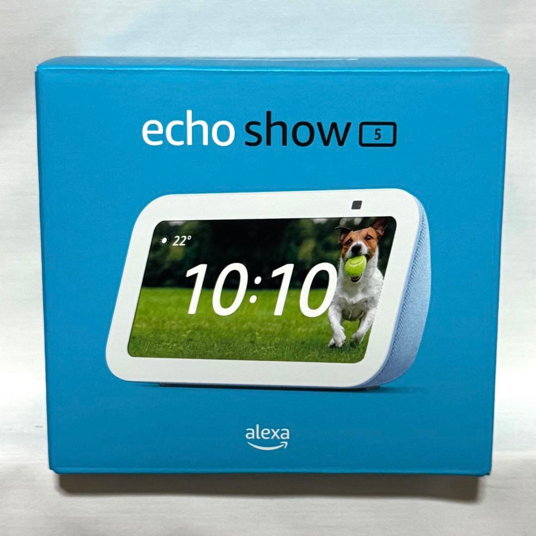 Echo Show 5 第3世代 with Alexaクラウドブルー Amazon | Echo Show 5 第3世代 - スマートディスプレイ with Alexa