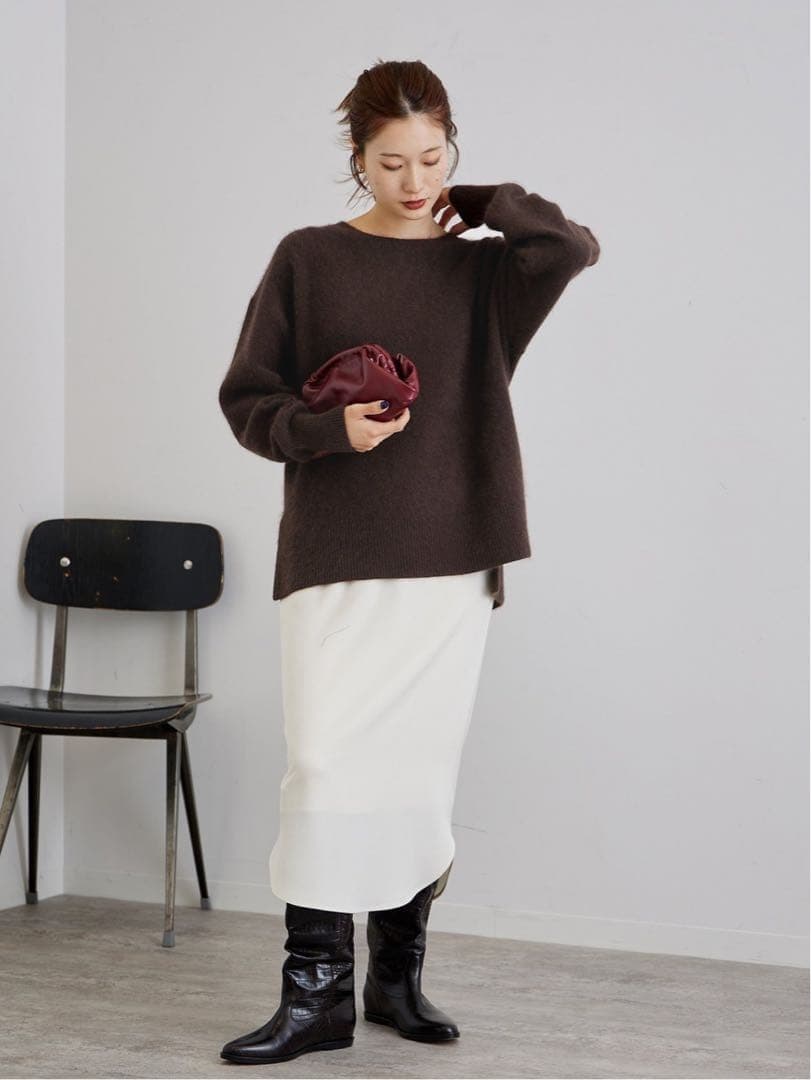 新品【BRENTA】ブレンタ 36 クロコ型押ロングブーツ ブラウン - メルカリ