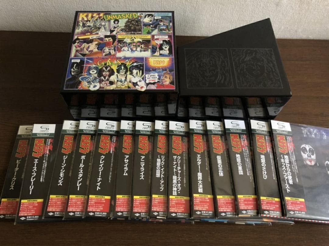 【紙ジャケット】KISS SHM-CD14タイトルセット 特典BOX付属 Kiss - Kiss - Amazon.com Music