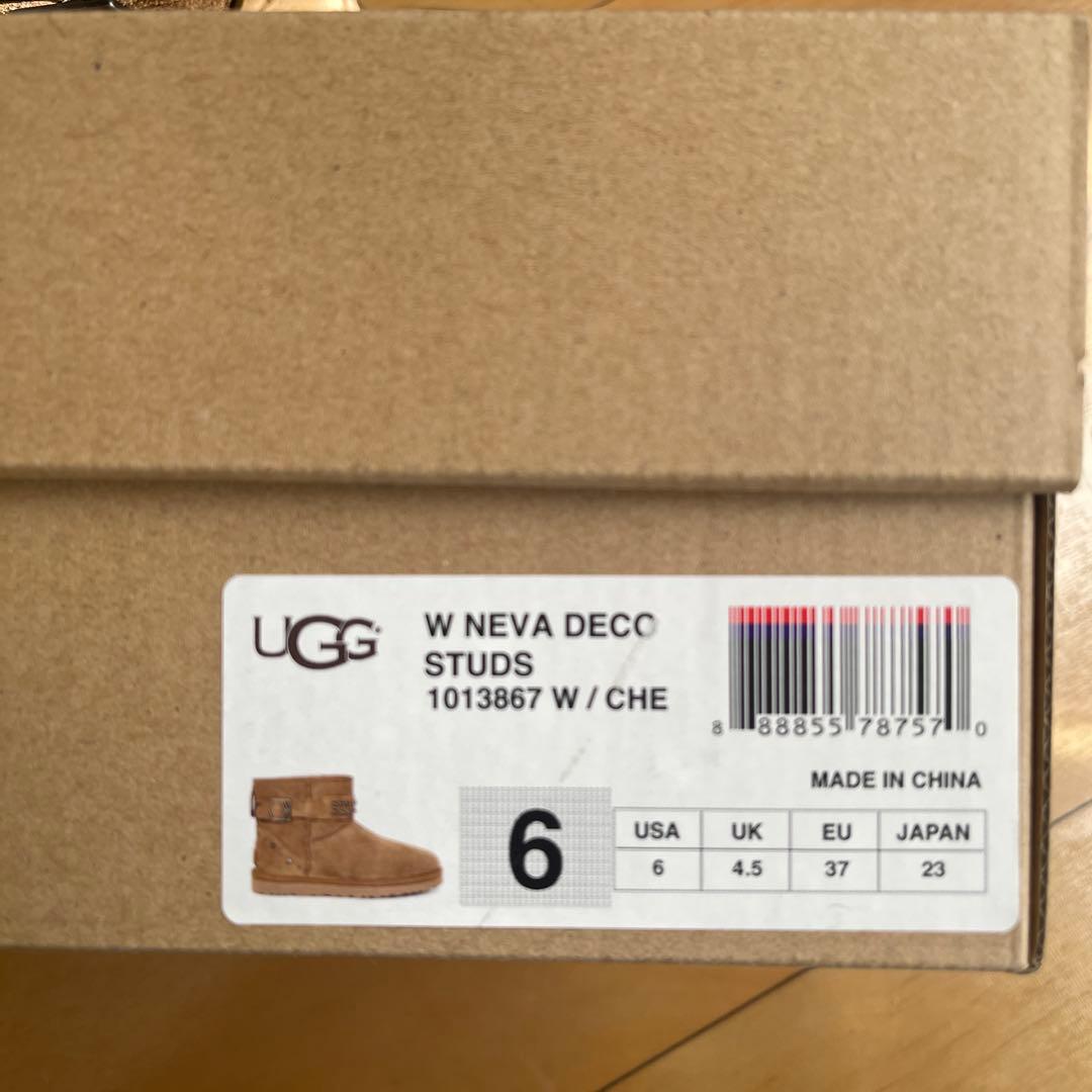 美品 UGG ムートンブーツ スタッズ サイズ23〜23.5