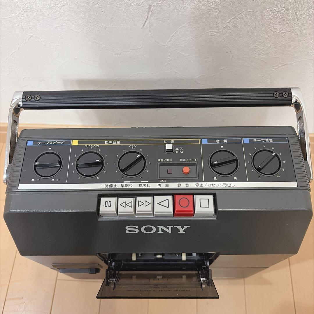 超美品！】SONY カセットテープレコーダー TCM-1390 録音再生機 - メルカリ