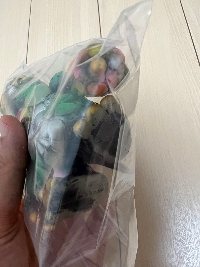 リアルヘッド ミュータントカオス 白乳系クリア×多彩色Verリアルヘッド