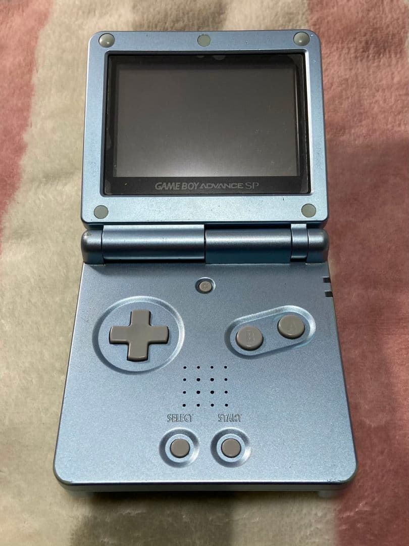 ゲームボーイアドバンスsp 本体 ブルー 青 - メルカリ