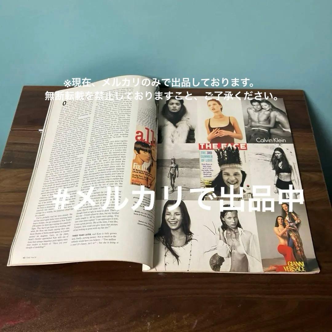 激レアTHE FACE magazine 1993年No.54 katemoss - メルカリ