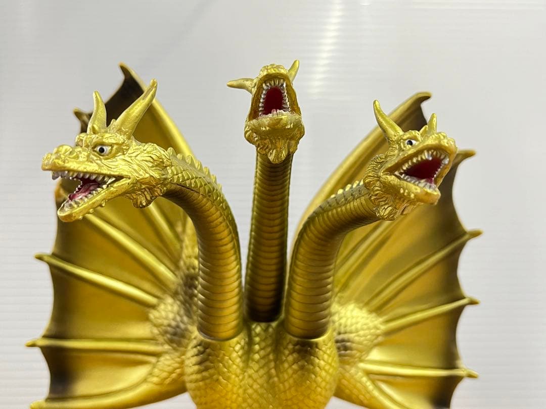 キングギドラ ソフビ ゴジラ 東映 初代 昭和 当時物 - メルカリ