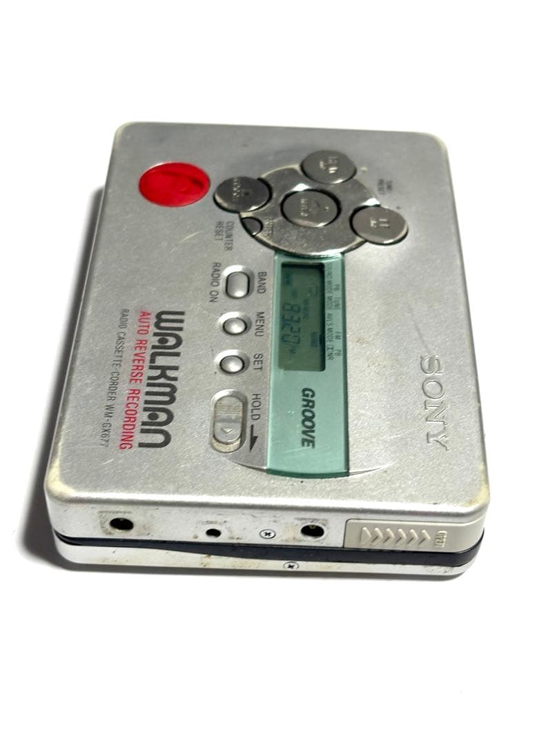 3点セットSONY ラジオ カセットウォークマン WM-GX677 整備品① 2点