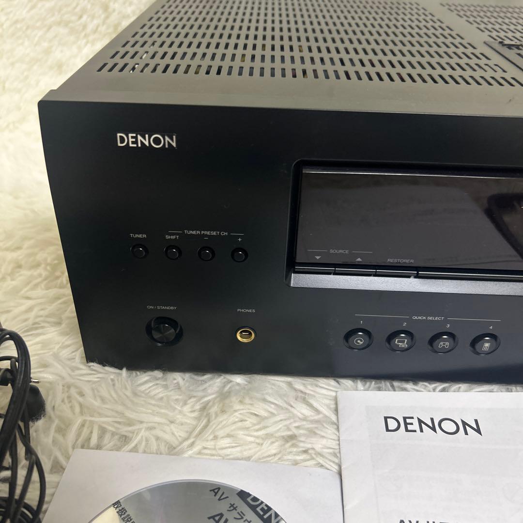 【美品】DENON 5.1ch AVサラウンドレシーバー AVR-1612