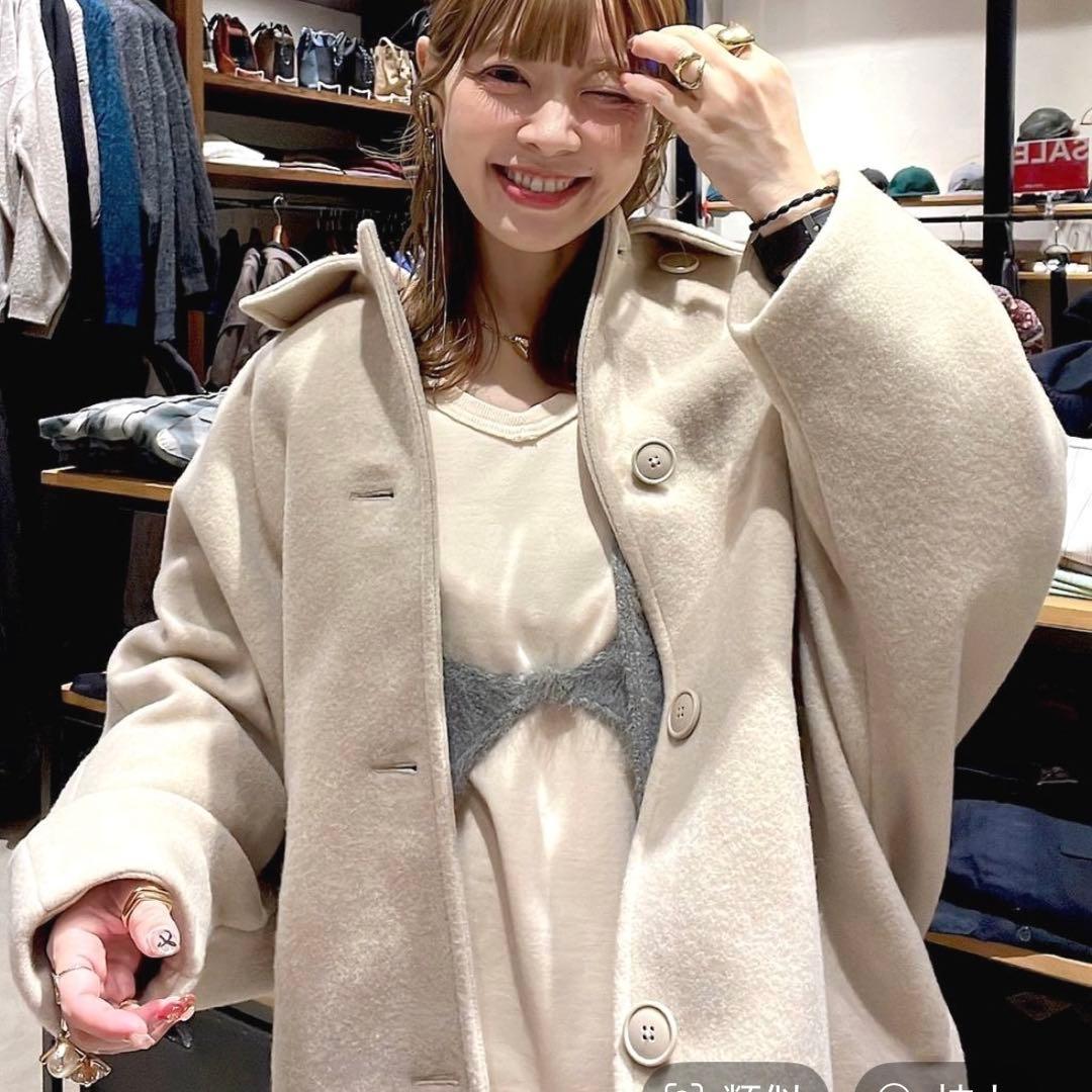 nico and ライトモッサドルマンジャケットコート【年末限定値下