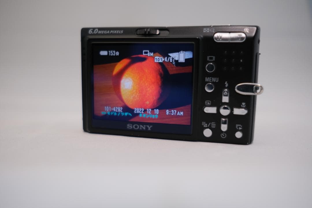 SONY サイバーショット DSC-T9 デジタルカメラ 動作良好 コンデジ