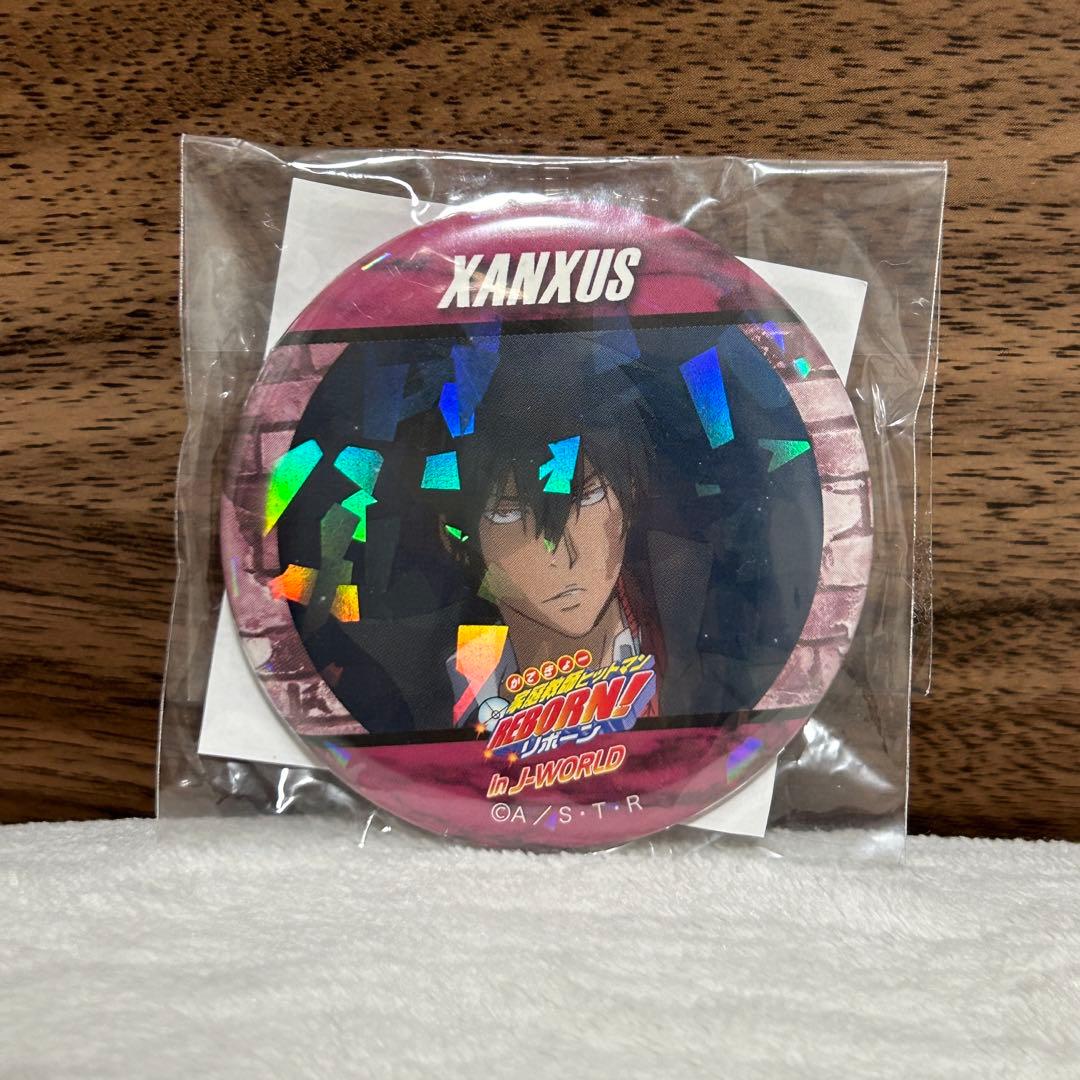 家庭教師ヒットマンREBORN J-WORLD 缶バッジ ザンザス XANXAS - メルカリ