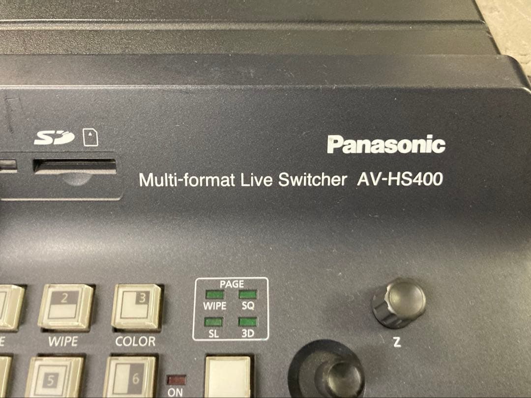 その他 Panasonic HS400 Panasonic AV-HS400 w/ Two AV-HS04M1 SDI Option Boards | eBay