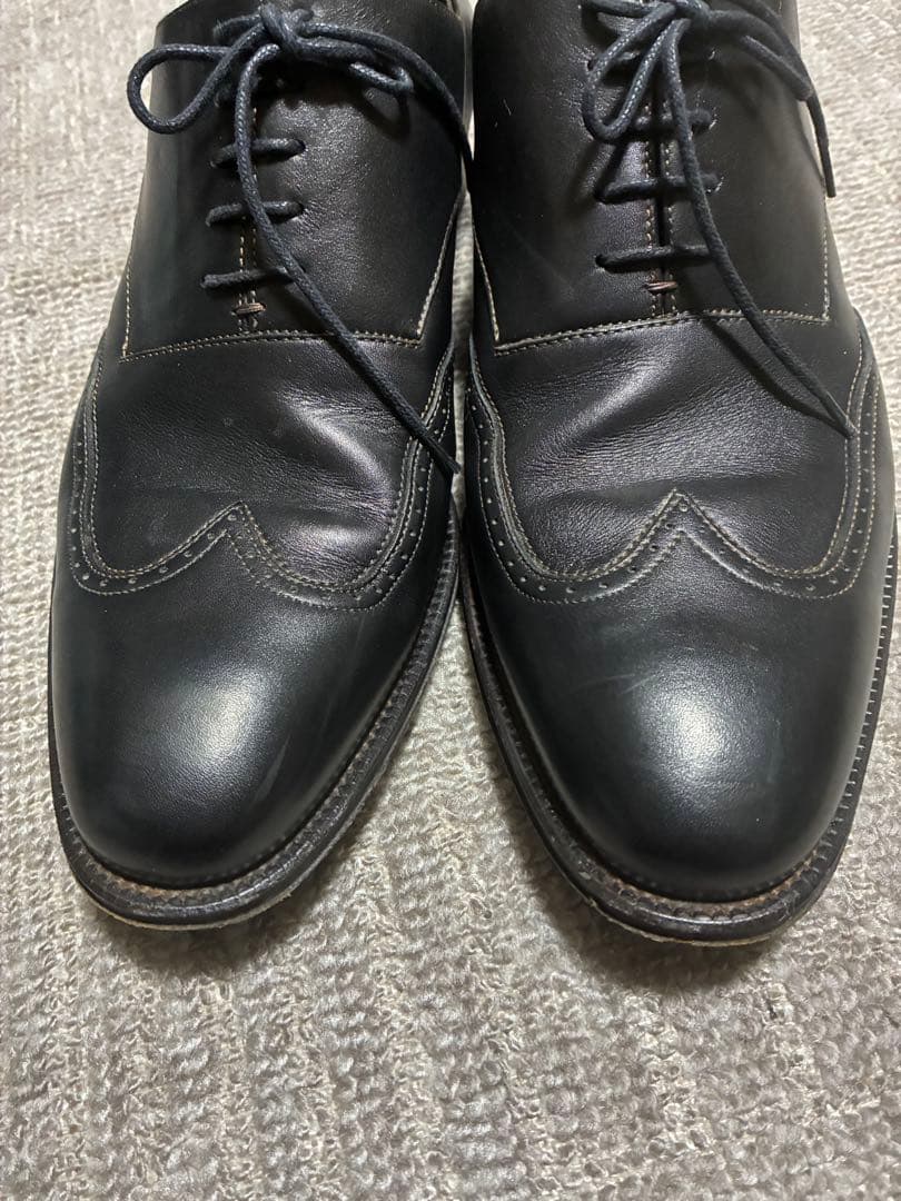 GUCCI ブラック ビジネスシューズ　革　41.5E 26.5位