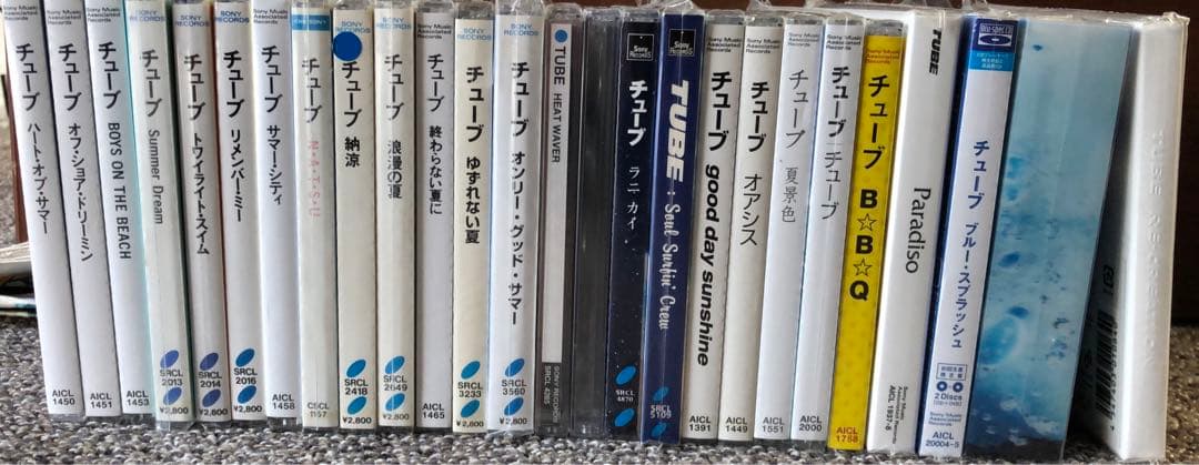 新品 チューブ CD 26枚 TUBE LIVE AROUND 2025-2026 Keep On Sailin'」CD・Blu-ray・DVD