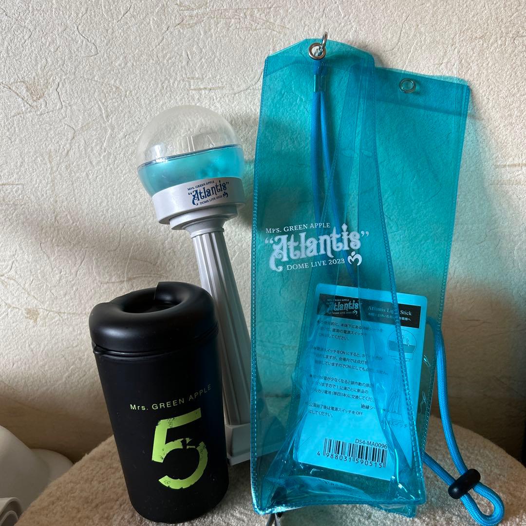 Mrs.GREEN APPLEペンライト未使用品、「5」ファンクラブ特典 - メルカリ
