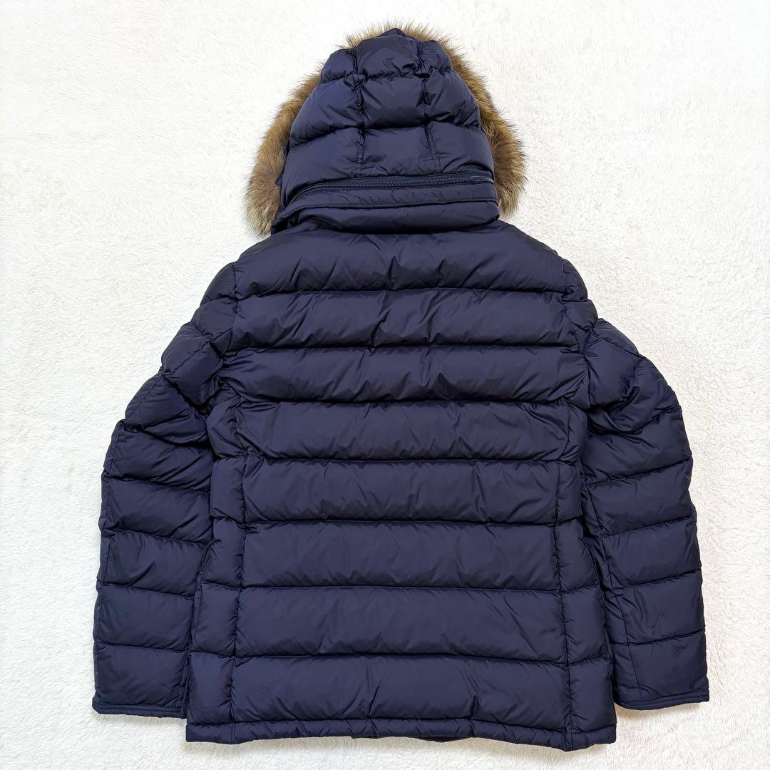 美品】モンクレール クルーニー ダウンジャケット リアルファー