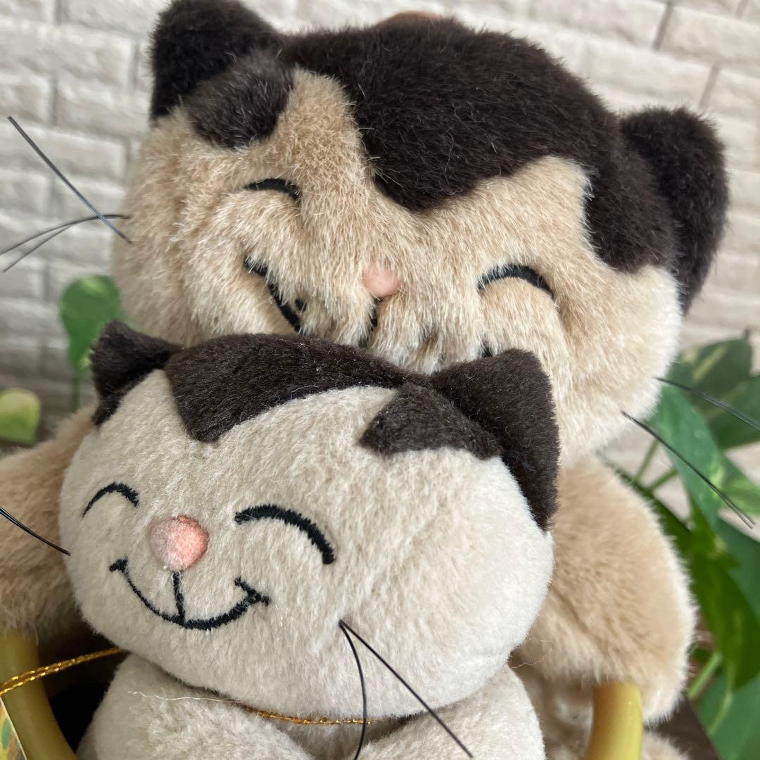 希少】 猫のヤーコプ ぬいぐるみ セキグチ 中小2個セット CAT JACOB