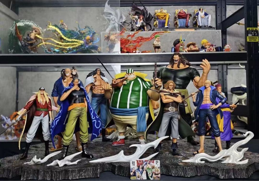 ワンピース 赤髪海賊団 9点 ガレージキット ガレキ スタチュー - メルカリ