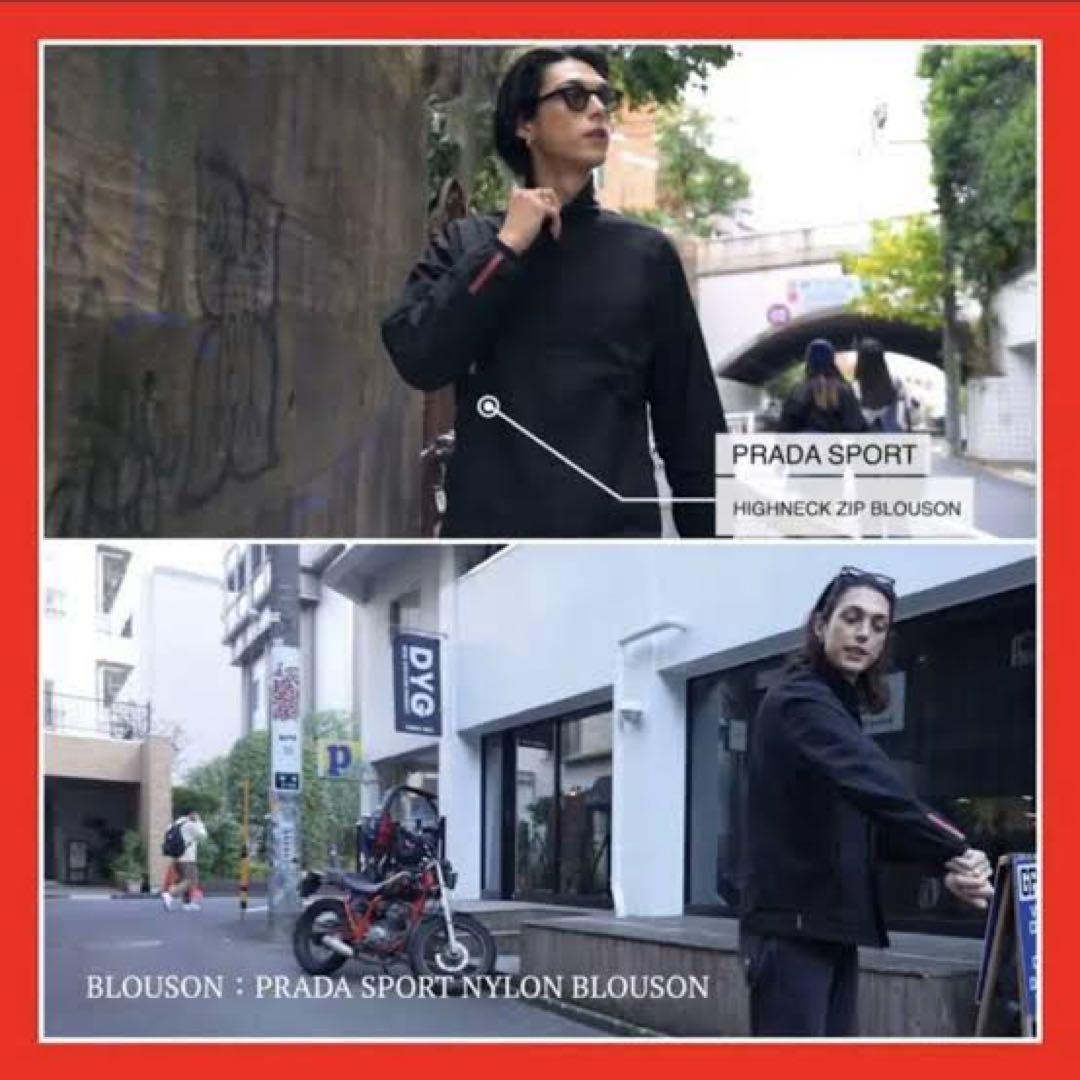 PRADA SPORT モーガン蔵人 GORE-TEX ナイロンジャケット 黒 PRADA SPORT(プラダスポーツ) 00's 