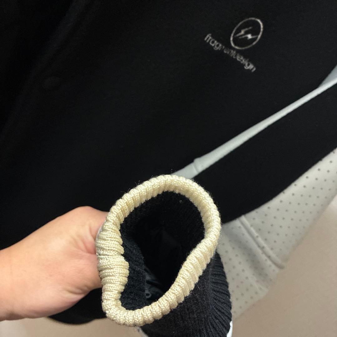 ネイバーフッド fragmentdesign スタジャン NH3204 黒✕白 - メルカリ