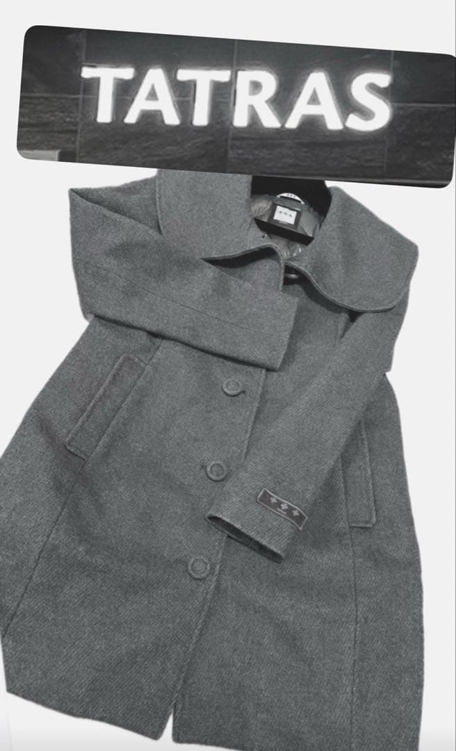 正規店購入♡限定価格品♡タトラス♡ウールダウンコート♡雑誌掲載モデル TATRAS（タトラス） ダウンコート CAMASTRA カマストラ LJXA0152010358
