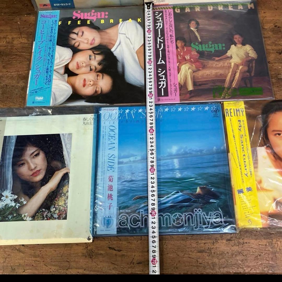 E-壁 昭和レトロ アイドル歌謡 シュガー 麗美 菊池桃子丸山圭子 LPレコード