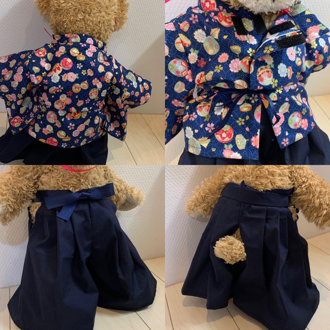 ダッフィー ひな祭り お内裏様 お正月 着物 コスチューム ハンドメイド