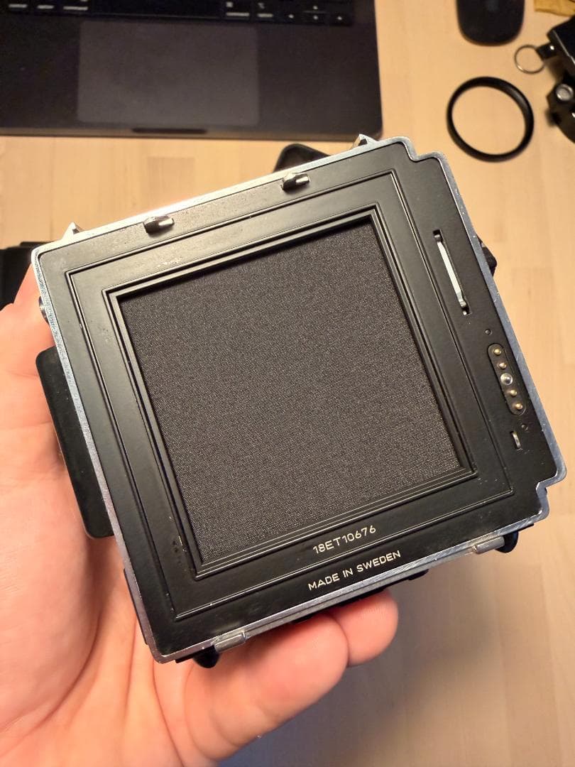 希少未改造】Hasselblad 203FE+80mm FE+E12CCセット