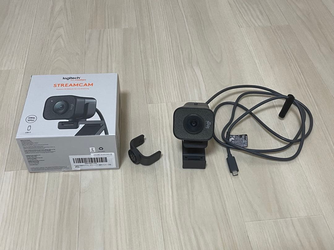 【美品・箱付き】Logitech StreamCam グラファイト Amazon.co.jp: Logitech StreamCam、1080P HD 60fpsストリーミング