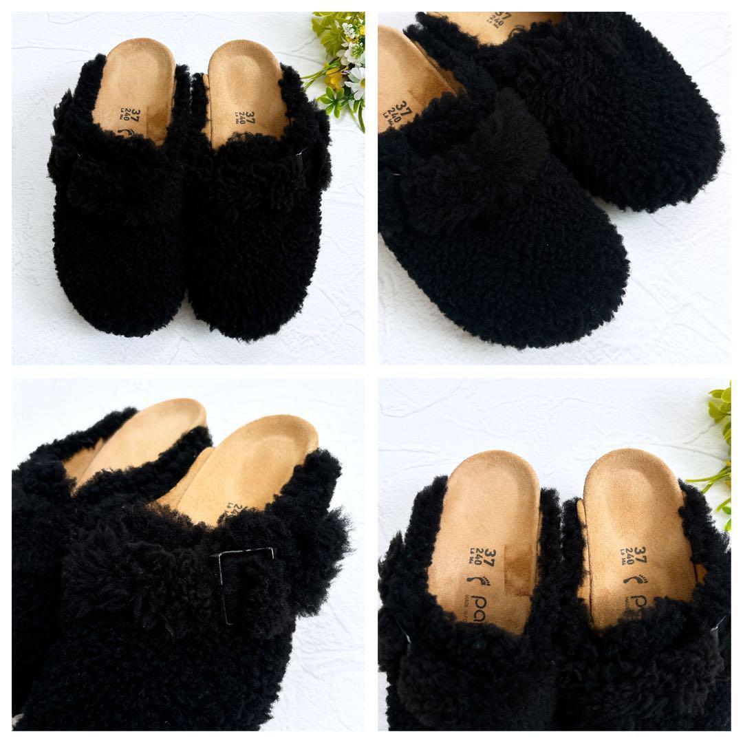 《専用》ビルケンシュトック FANNY TEDDY ボアサンダル ラムウール 黒