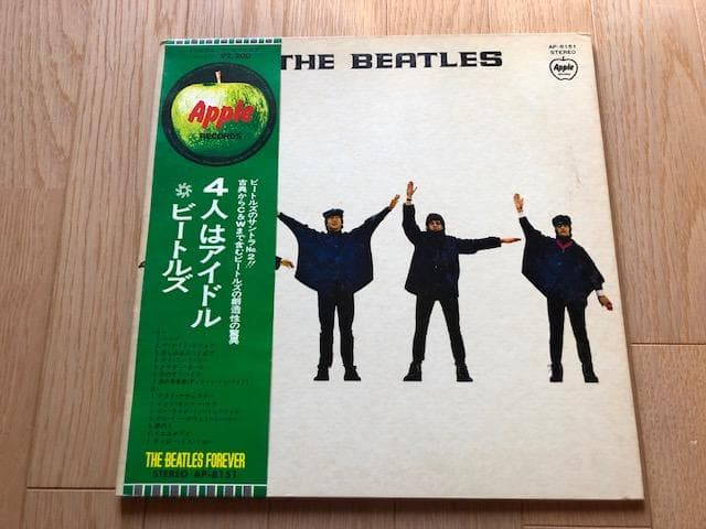 ビートルズ 4人はアイドル LP 帯付 国内盤 アップル d759y81 ビートルズ / 「4人はアイドル」サウンド・トラック盤 [※国内盤,品番