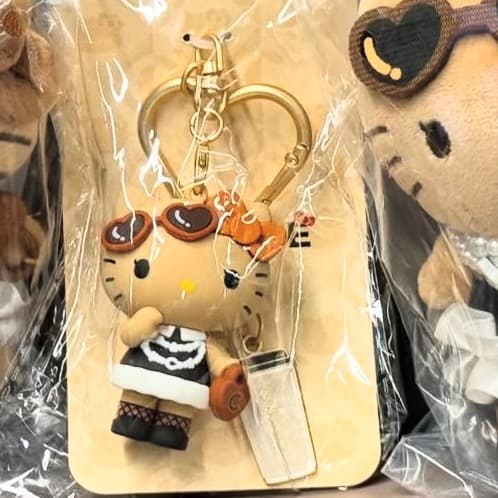 2点セット【海外限定】CHAGEE × ハローキティ 日焼けキティ キー