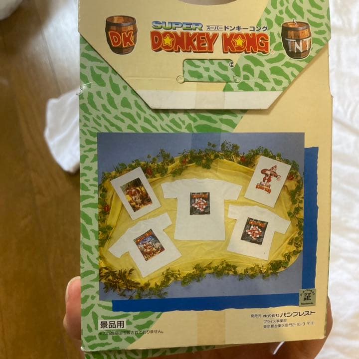当時物 希少 スーパードンキーコング Tシャツ キッズサイズ 任天堂