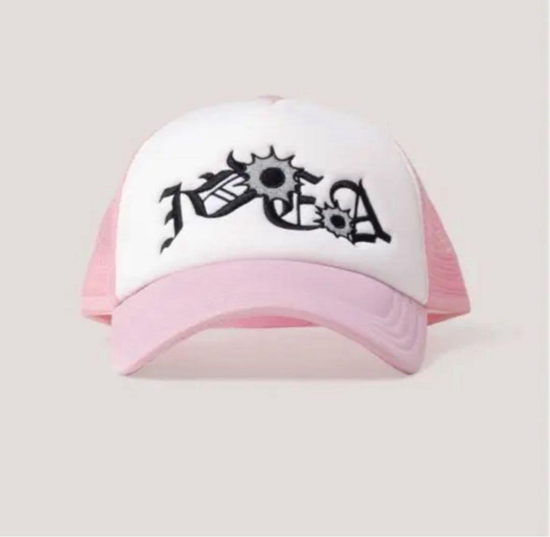 ideaswam メッシュキャップ ピンク 希少品 - メルカリ