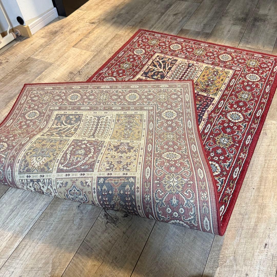 美品 IKEA ラグ 絨毯 VALBY RUTA イケア じゅうたん ルータ - メルカリ