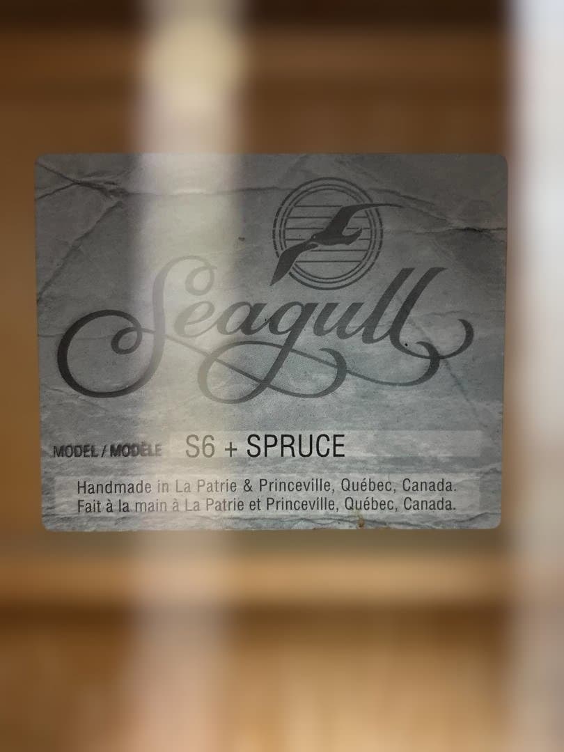 Seagull S6+ Spruce 1997年製 カナダ製ハードケース付き - メルカリ