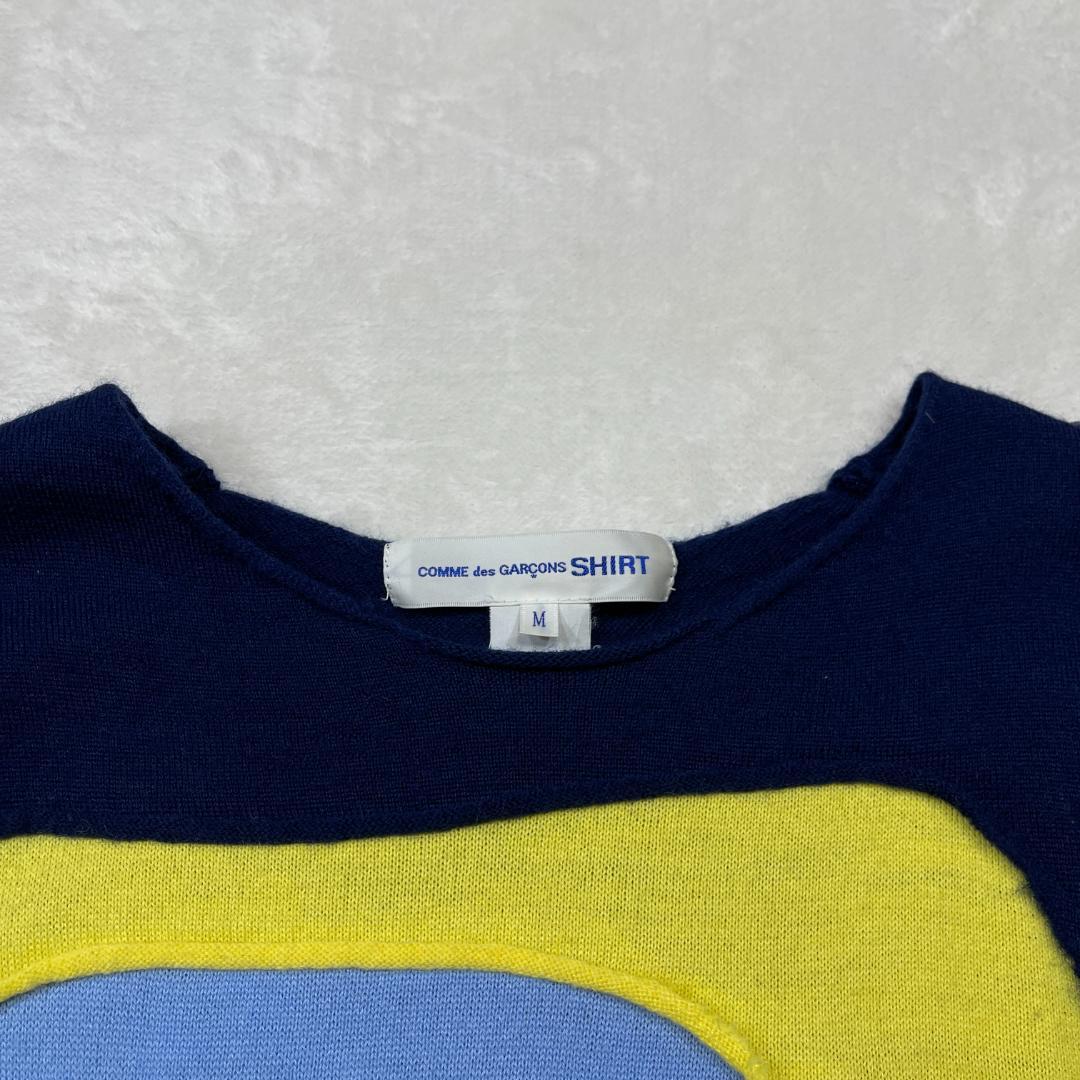 COMME des GARCONS SHIRT デザインニット 2018AW - メルカリ