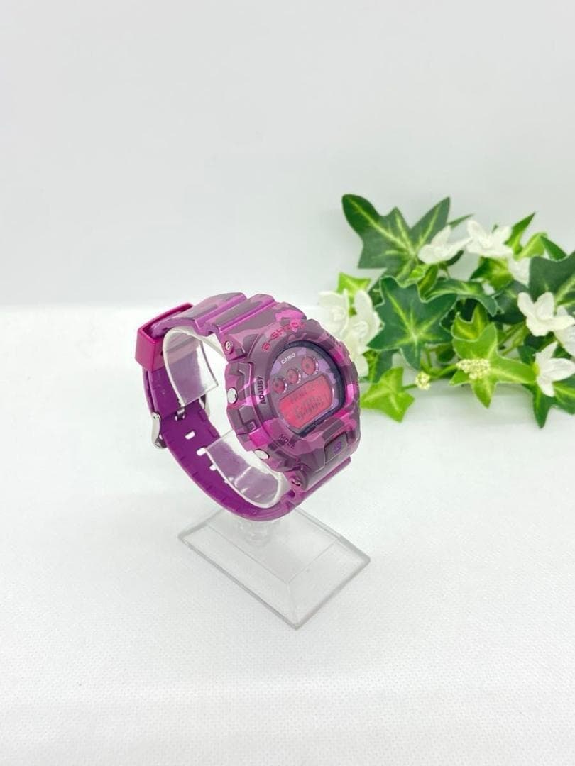 稼動 G-SHOCK DW-6900CF ピンクパープル 迷彩 カモフラージュ - メルカリ