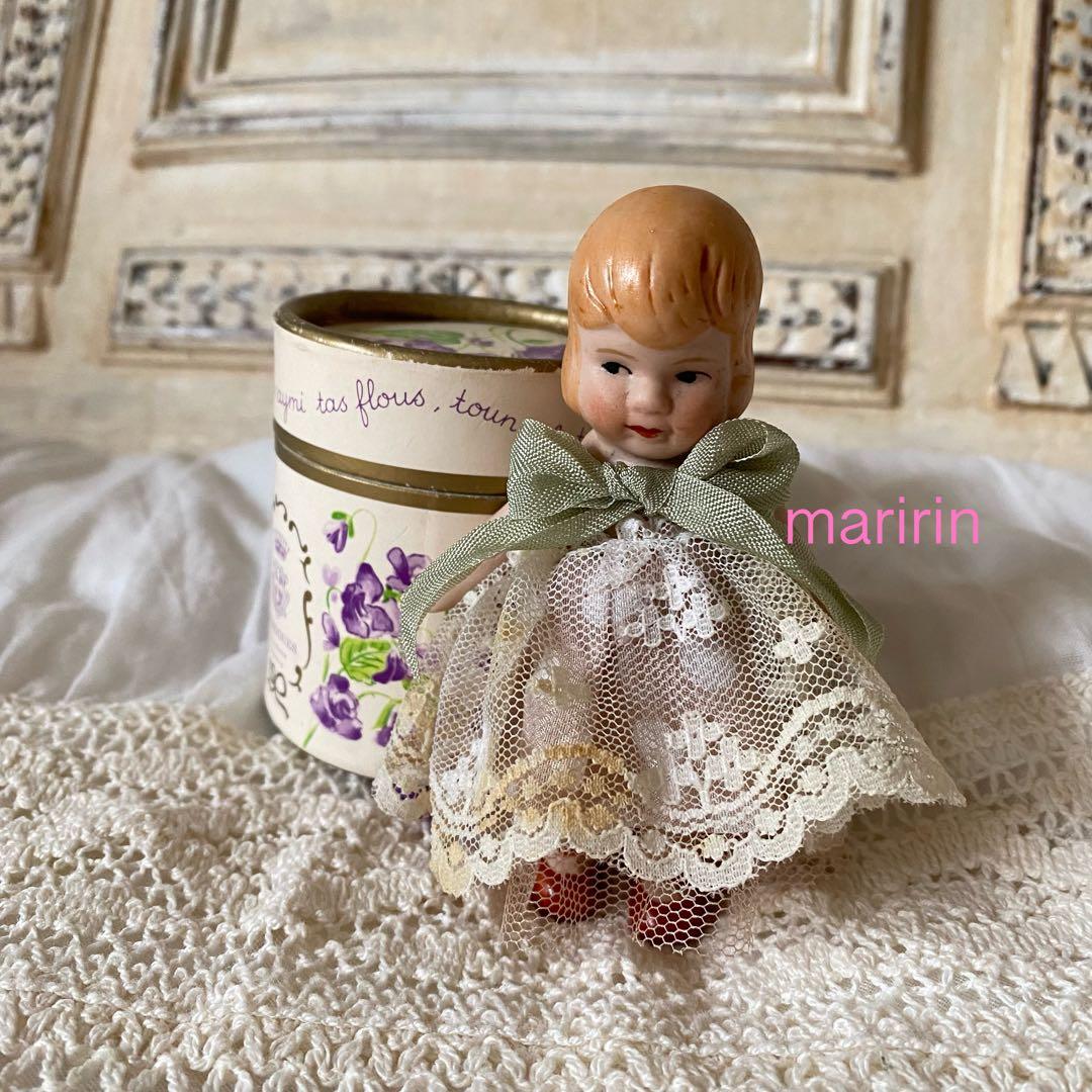 アンティークミニョネット ビスクドール - メルカリ