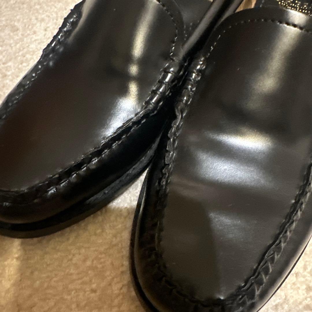 【CLANE×G.H.BASS】 Weejuns ブラックローファー