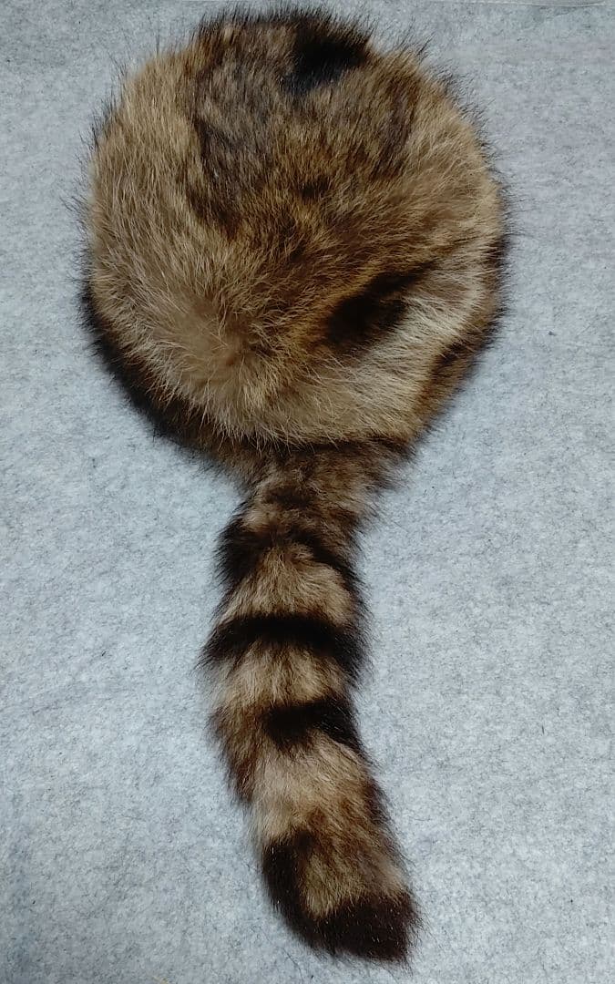 極美品】カナダ製 ELENI'S ロシアンハット フォックス×アライグマ L