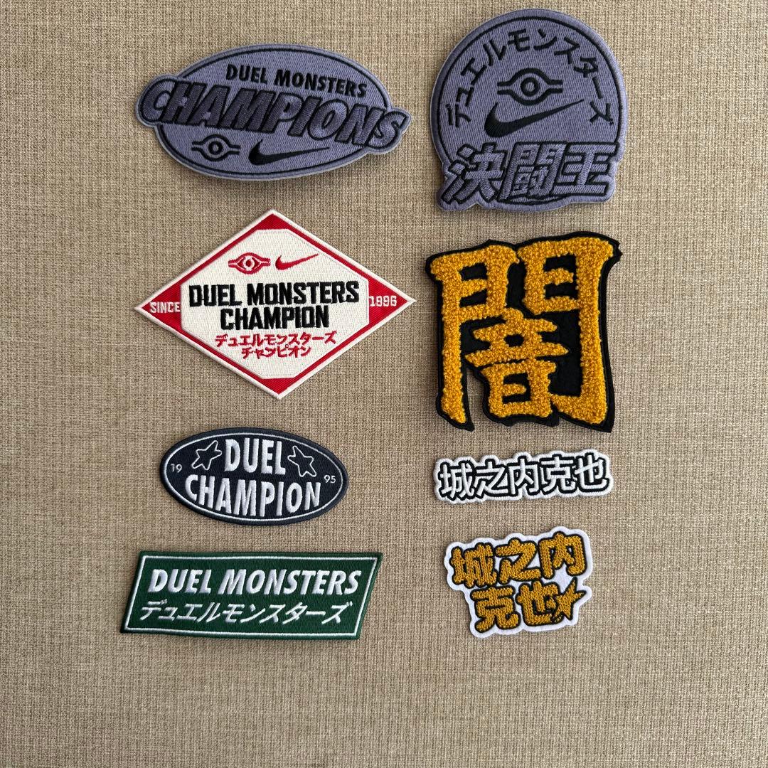 NIKE 遊戯王 ノベルティ ワッペン 城之内克也 ナイキ 8枚 - メルカリ