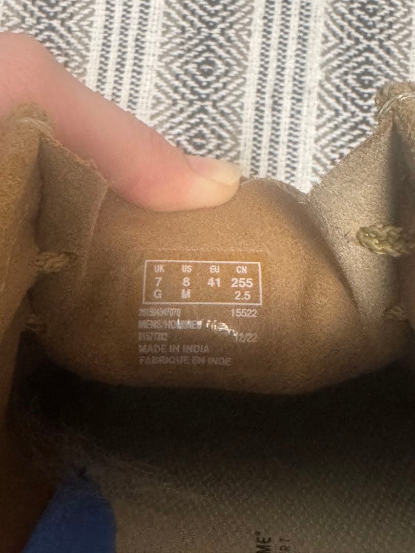 値下げしました‼️【新品】Clarks ワラビー 25.5cm