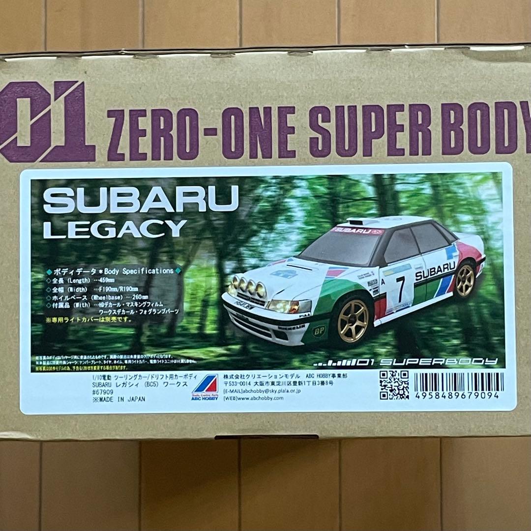 ABCホビー　1/10RC スバル　レガシィRS （BC5) ワークスver. ABCホビー 1/10RC スバル レガシィRS （BC5) ワークスver. - メルカリ