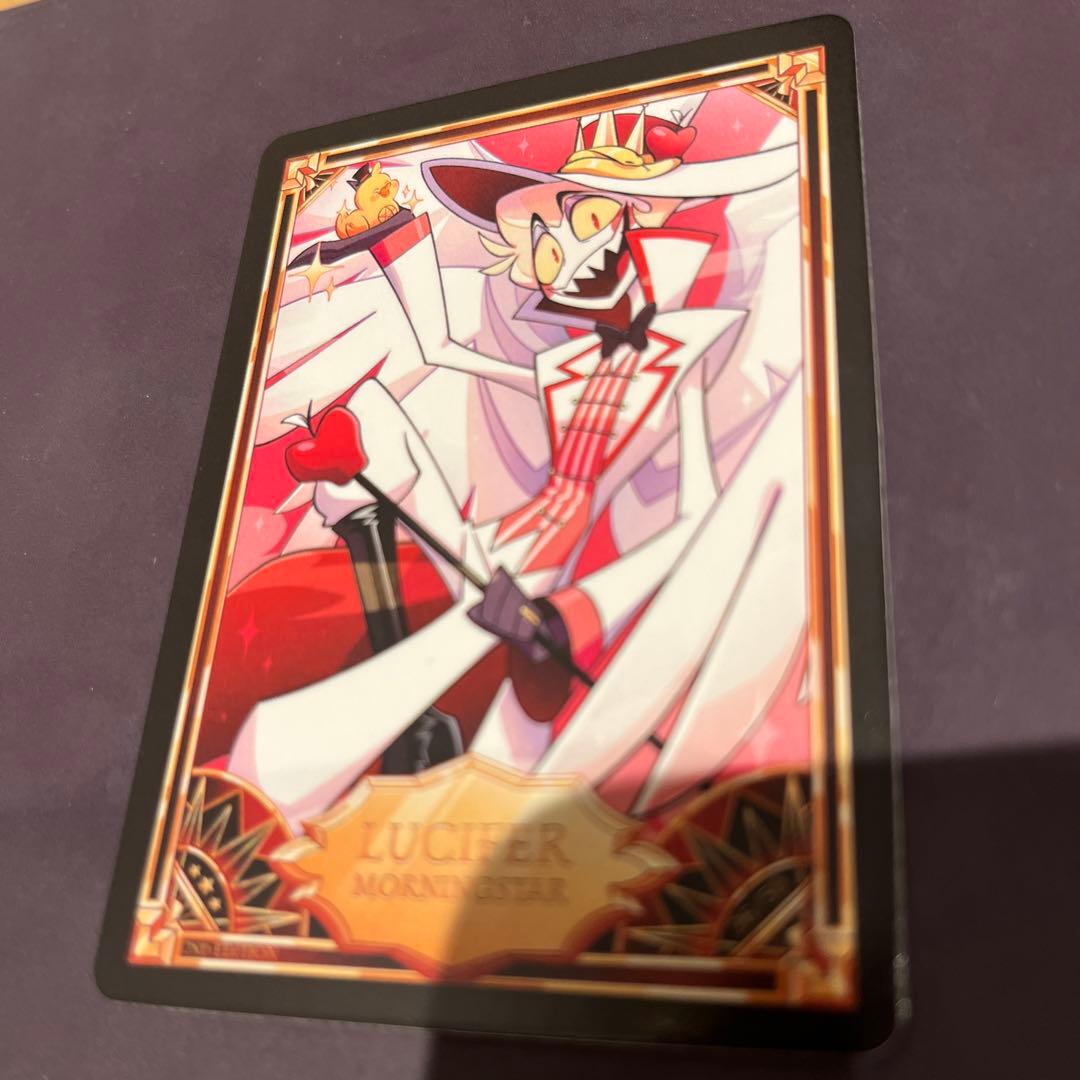 ハズビンホテル トレーディングカード ルシファー hazbin hotel - メルカリ